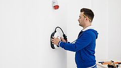 Aufhängen der Wallbox