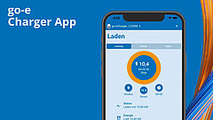go-e App Laden beenden