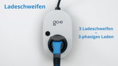 go-e Charger Ladeschweifen drei Phasiges Laden