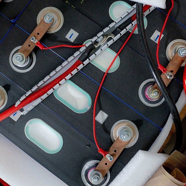 Lithium-NMC-Batterie für Elektroautos.