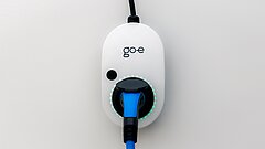 go-e Charger grüne LED-Leuchten