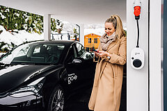 E-Auto zuhause mit dem go-e Charger laden