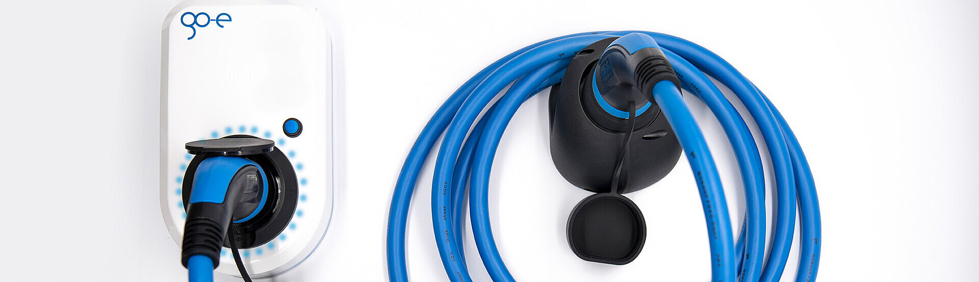 go-e Charger typ 2 Kabel Halter typ 2 lade Kabel web