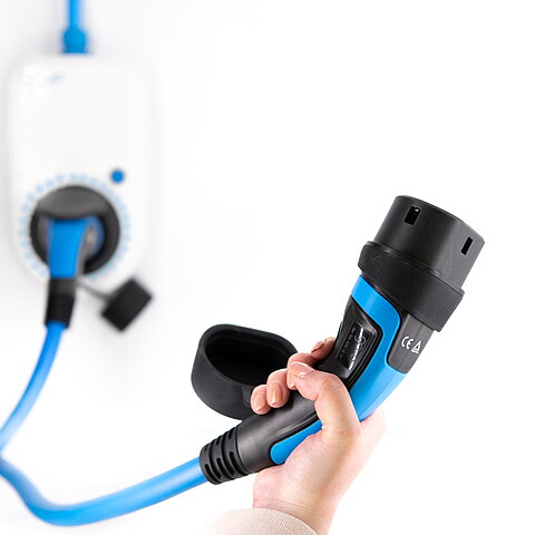 go-e Charger Type 2 Kabel Produkt Foto