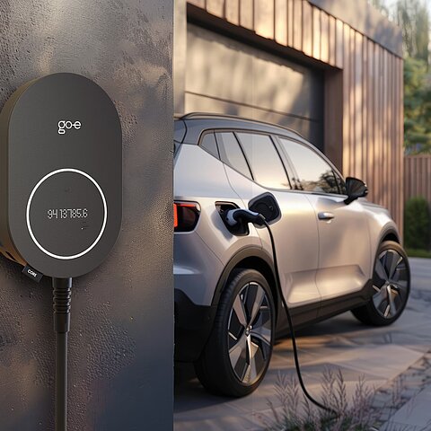 go-e Charger Core - Installed at Garage