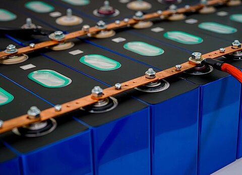 Lithium NMC Batterie für E-Autos.