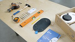 Material für die Wallbox Installation