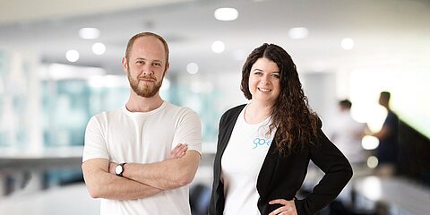 go-e Susanne Palli and Vincent Marbee