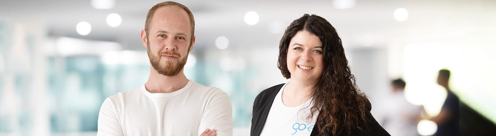 go-e Susanne Palli and Vincent Marbee